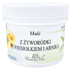 MAŚĆ Z ŻYWORÓDKI Z WIESIOŁKIEM I ARNIKĄ 150ML FARM
