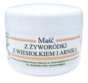 MAŚĆ Z ŻYWORÓDKI Z WIESIOŁKIEM I ARNIKĄ 50ML FARM