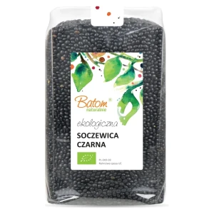 SOCZEWICA CZARNA BELUGA BIO 1KG  BATOM