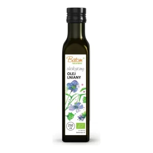 OLEJ LNIANY NIERAFINOWANY BIO 250ML BATOM