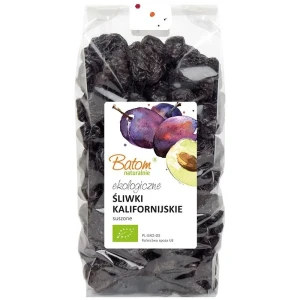 ŚLIWKI KALIFORNIJSKIE BEZ PESTEK BEZGLUTENOWE BIO 1KG BATOM