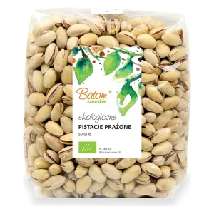 PISTACJE PRAŻONE SOLONE BIO 1KG BATOM