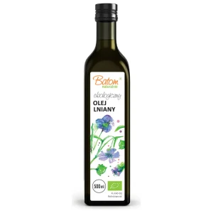 OLEJ LNIANY NIERAFINOWANY BIO 500ML BATOM
