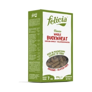 MAKARON GRYCZANY PENNE RURKI BEZGLUTENOWY 250G FELICIA