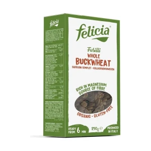 MAKARON GRYCZANY FUSILI ŚWIDERKI B/G  BIO 250 FELICIA
