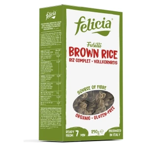MAKARON RYŻOWY FUSILLI ŚWIDERKI  B/G  BIO 250 FELICIA