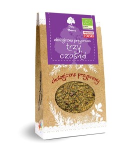 PRZYPRAWA TRZY CZOSNKI BIO 50G DARY NATURY