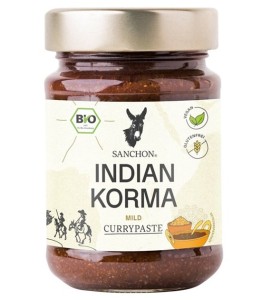 PASTA CURRY KORMA BIO 190G SANCHON