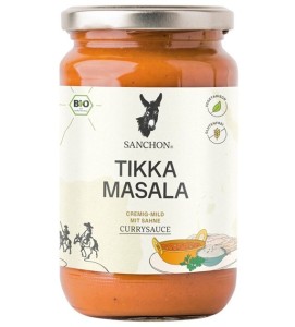 SOS CURRY TIKKA MASALA BIO 320ML SANCHON