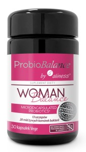 PROBIOTYK WOMAN BALANCE 20MLD X 30 VEGE KASPUŁEK ALINESS