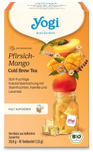 BRZOSKWINIA MANGO RUMIANEK I LAWENDA HERBATKA BIO 16X1,8G YOGI TEA