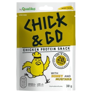 SUSZONY KURCZAK O SMAKU MIODOWO-MUSZTARDOWYM 30G CHICK&GO