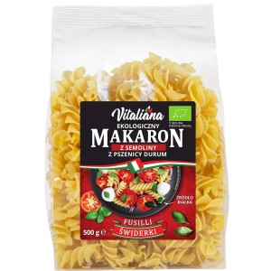 MAKARON (SEMOLINOWY) ŚWIDERKI BIO 500 g - VITALIANA
