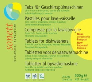 TABLETKI DO ZMYWARKI 25 szt. SONETT