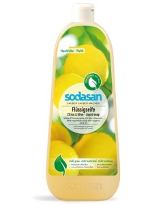 MYDŁO W PŁYNIE CYTRUSOWO - OLIWKOWE BIO 1000ML SODASAN