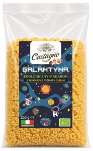 MAKARON DURUM DLA DZIECI GALAKTYKA BIO 250G CASTAGNO