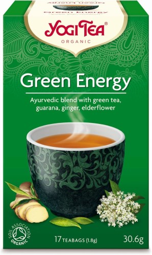 Herbata Zielona energia (Green Energy) BIO (17 x 1,8g) 30,6g - Yogi Tea-626