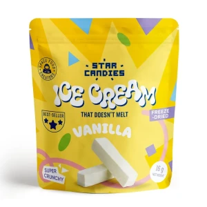 LODY LIOFILIZOWANE WANILIOWE 16G STAR CANDIES