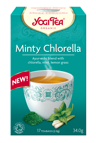 Herbata  Miętowa z chlorellą (Minty Chlorella) BIO (17 x 2g) 34g - Yogi Tea-630