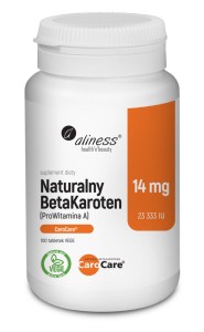 NATURALNY BETA-KAROTEN 14MG CaroCare® ALINESS
