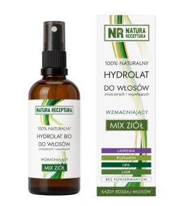 HYDROLAT DO WŁOSÓW MIX ZIÓŁ 50ML NATURA RECEPTURA