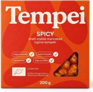 TEMPEH Z ŁUBINU MARYNOWANY PIKANTNY BIO 200G