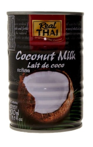 Mleczko kokosowe puszka 400ml - Real THAI-643