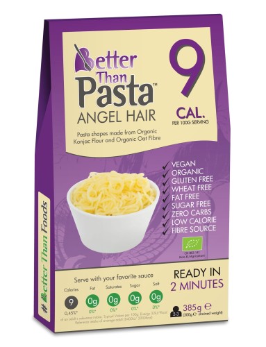 Makaron konjac Angel Hair bezglutenowy BIO 385g – Better Than Foods-638