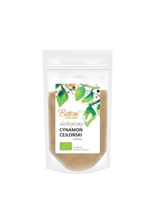 Cynamon cejloński mielony BIO 40g - Batom