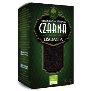 Herbata czarna liściasta BIO 100g – Dary Natury