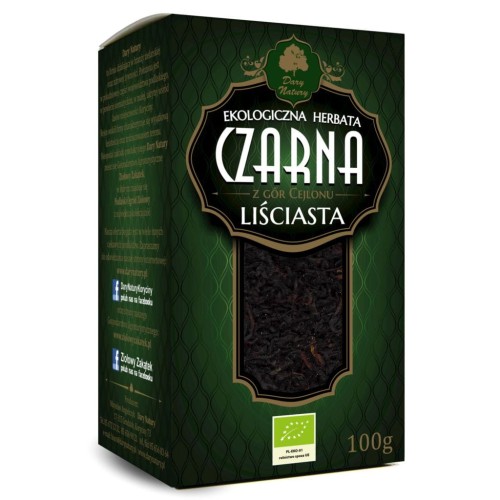 Herbata czarna liściasta BIO 100g – Dary Natury-709