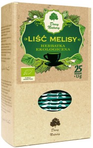 Herbatka liść melisy BIO (25 x 1,5g) 37,5g – Dary Natury