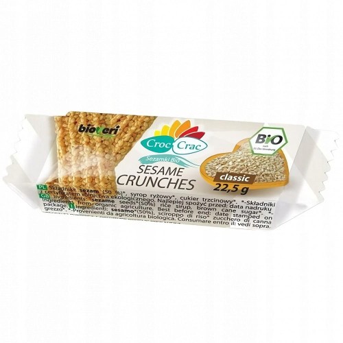 Sezamki classic BIO 22,5g Croc-Crac-704