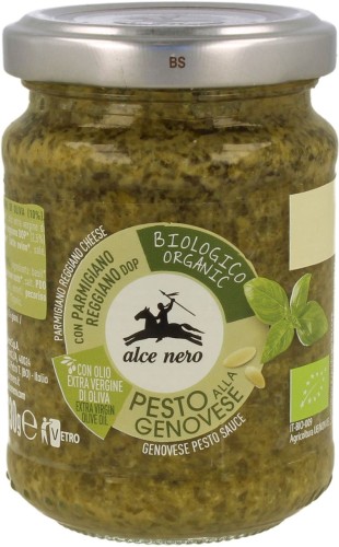 Pesto GENOVESE (sos bazyliowy)  BIO 130g – Alce Nero-673