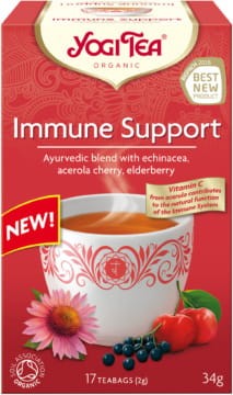 Herbata na odporność (Immune Support) BIO (17 x 2,0g) 34,0g - Yogi Tea-695