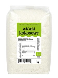 Wiórki kokosowe BIO 1kg - Batom