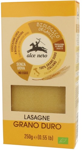 Makaron (semolinowy) Lasagne BIO 250g – Alce Nero-818