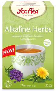 Herbata Zioła Alkaiczne (mniszek, pokrzywa, lawenda) BIO (17 x 2,1g) 35,7g - Yogi Tea