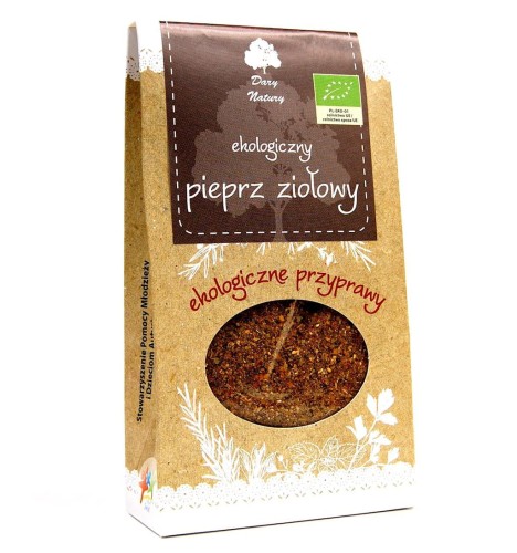 Pieprz ziołowy BIO 60g - Dary Natury-930