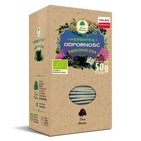 Herbatka Odporność BIO (25 x 2g) 50g – Dary Natury-920