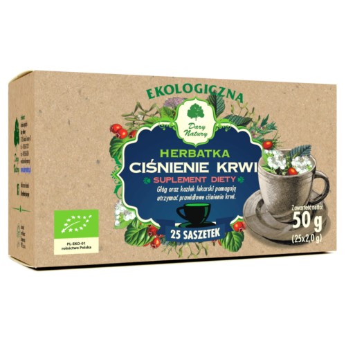 Herbatka ciśnienie krwi BIO (25 x 2g) 50g – Dary Natury-922