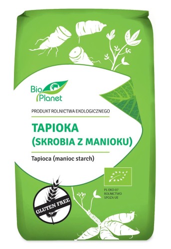 TAPIOKA (SKROBIA Z MANIOKU) BEZGLUTENOWA BIO 400 g - BIO PLANET-407