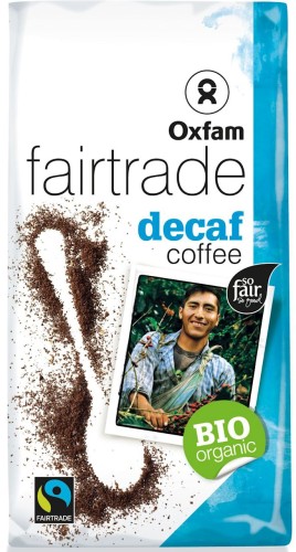 KAWA MIELONA BEZKOFEINOWA ARABICA 100% PERU FAIR TRADE BIO 250 g - OXFAM-381