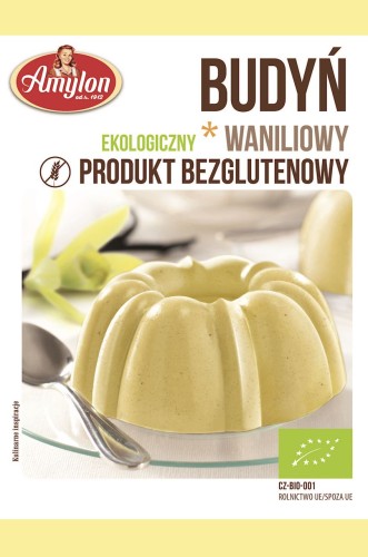 BUDYŃ WANILIOWY (BEZGLUTENOWY) BIO 40 g - AMYLON-419